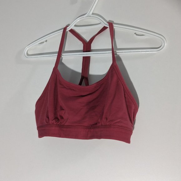 icebreaker GT Merino Cool Lite Tiki Sports Bra Pink Size Small - Picture 2 of 5